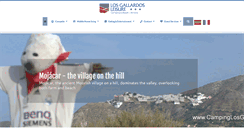 Desktop Screenshot of campinglosgallardos.com